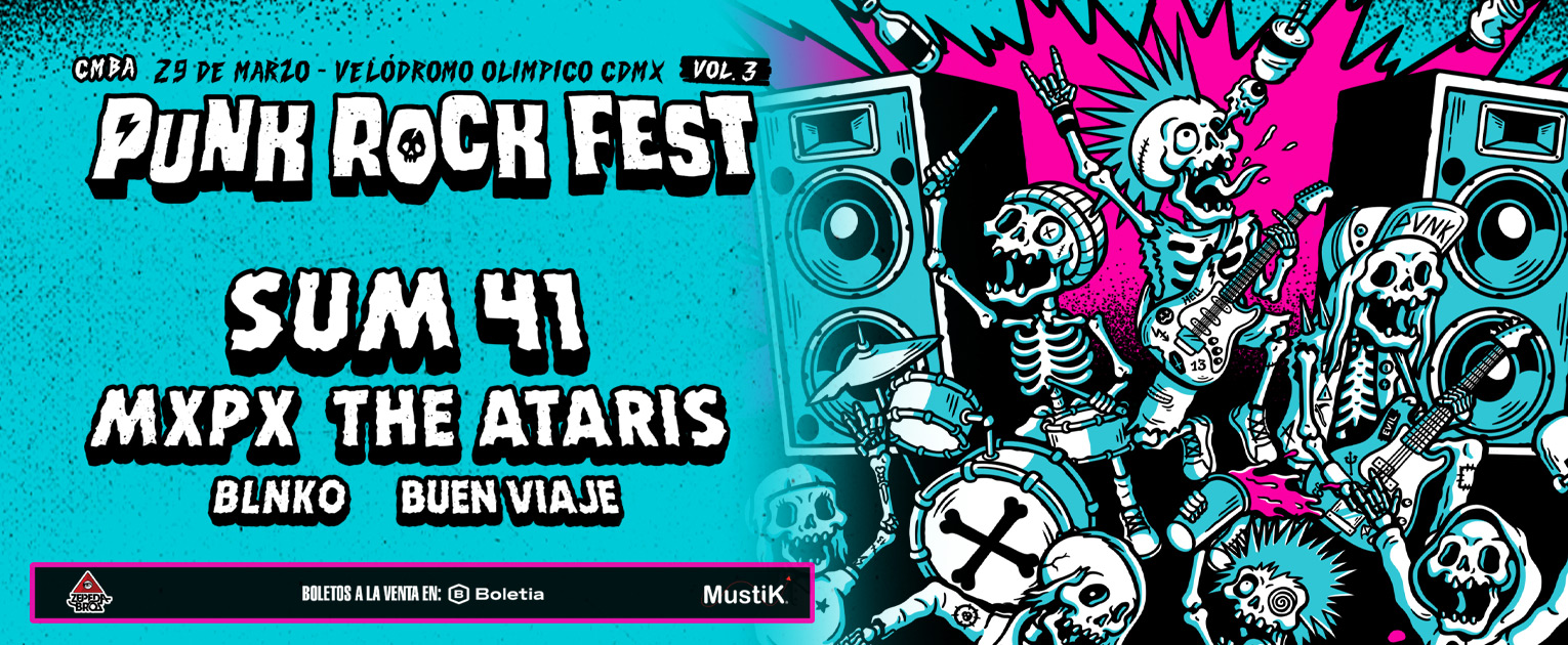 CMBA Punk Rock Fest anuncia su line up de su edición 2024 Puro Rock Puro